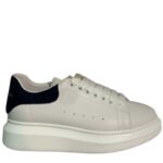 White and Navy Blu (suede leather on the back)