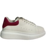 White and Crimson (suede leather on the back)