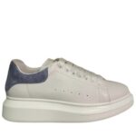 White and Light Blue (suede leather on the back)
