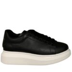 Black with White sole (leather on the back)